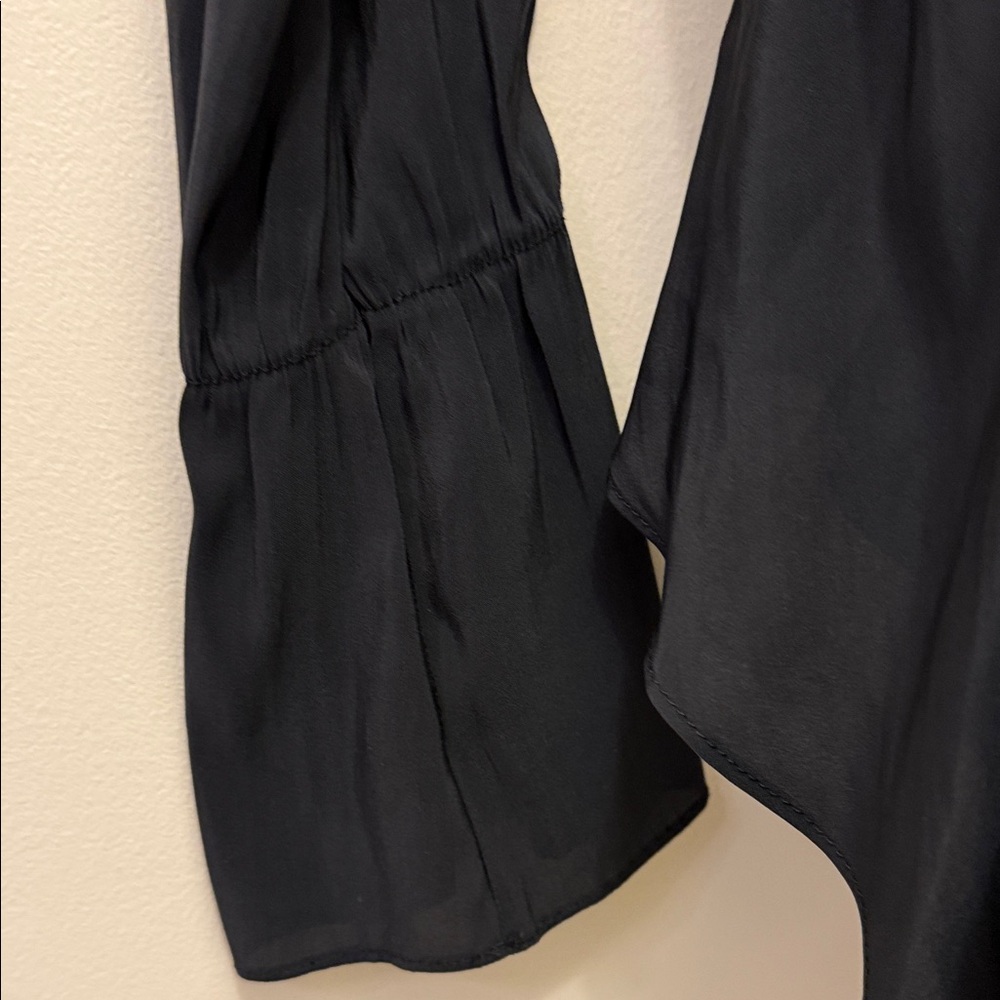 Bcbgeneration Black Ruffle Blouse - image 4